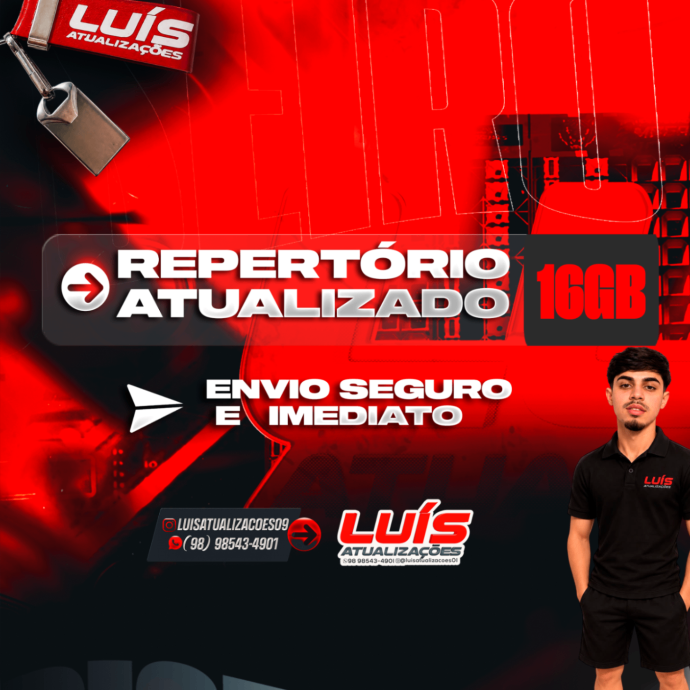 Repertório Atualizado 16GB